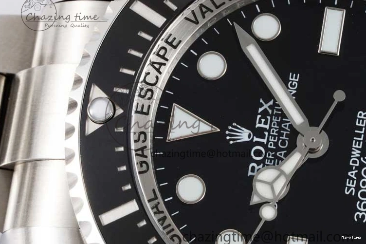 MiroTime 0505 ComfortFit Sea-Dweller 126660 No Date APF Best Edition Black Dial on SS Bracelet VR 2031